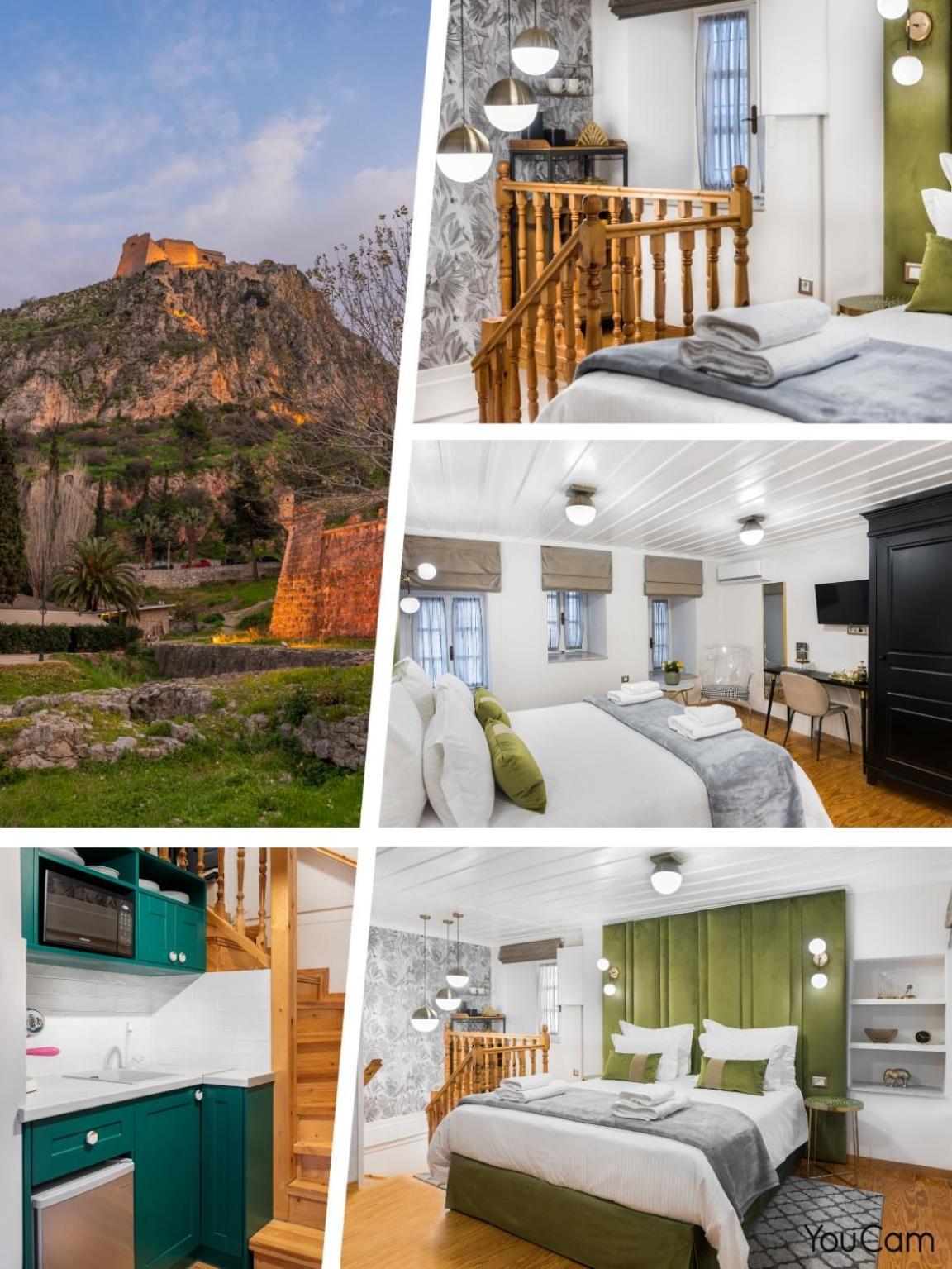 Mavrogenous Luxury Apartments 나플리오 객실 사진
